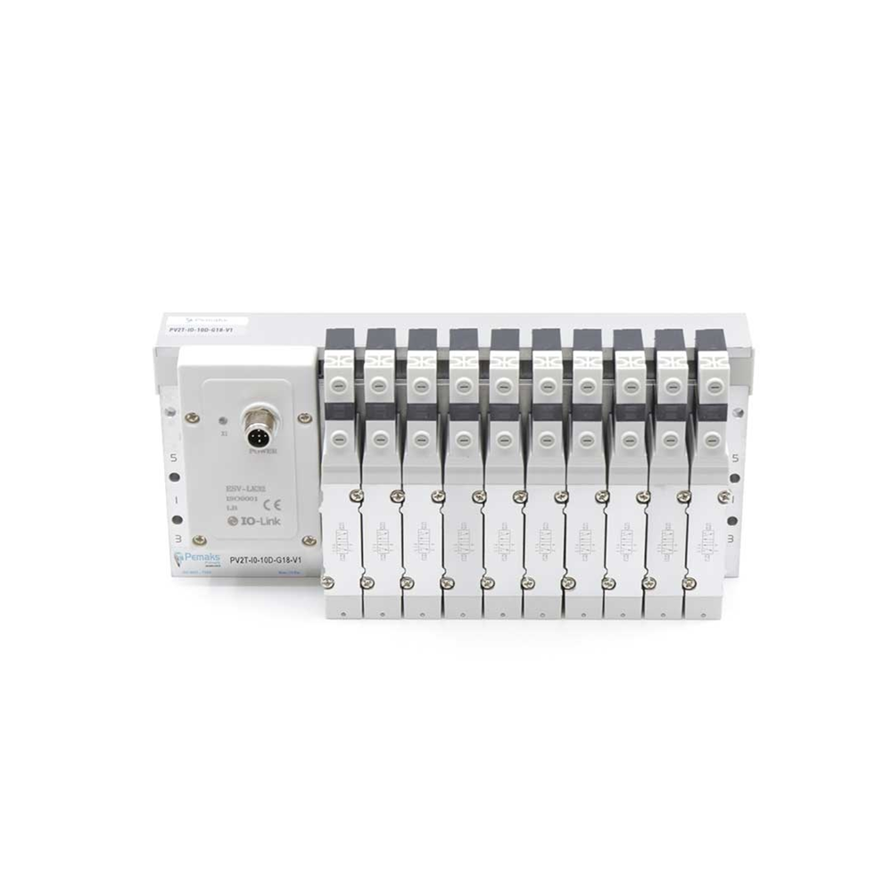 Пневмоостров PV2T-IO-10S-M5-V1 Pemaks