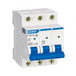 Авт. выкл. NXB-63S 3P 6А 4,5кА х-ка C (R)