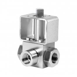 BAV-S304-HP-T-020-L Клапан шаровой, нерж., G 3/4" (20мм), 3/2 (шар L-типа)