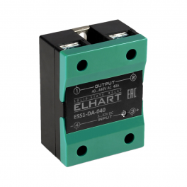 ESS1-DA-040 Однофазное твердотельное реле, управление 3-32VDC, выход ток до 40А